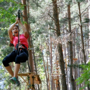 Parque de Aventuras - Circuito azul con 14 juegos